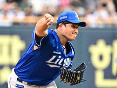 최원태 6승 도전 나서는 삼성 한화와 경기 임