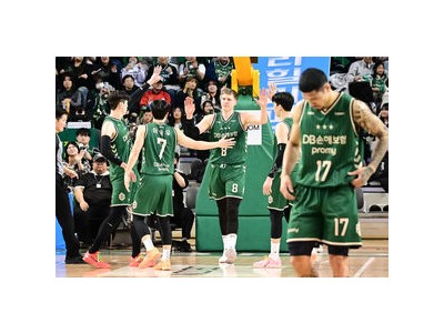 원주 DB 플레이오프 첫 경기 승리하며 기대감 높여